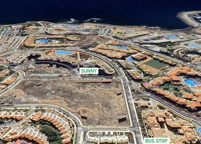 Daire Sunny Ocean View - Pool, Fibre Net *