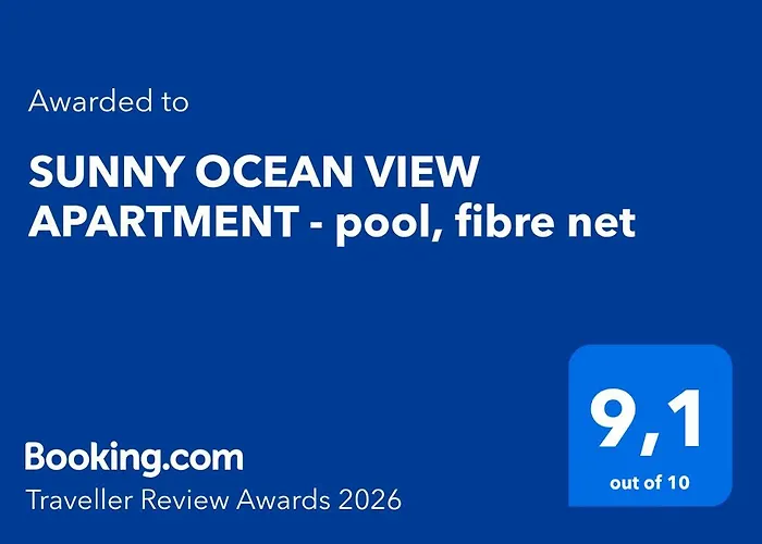 Sunny Ocean View - Pool, Fibre Net * Сан Мигель